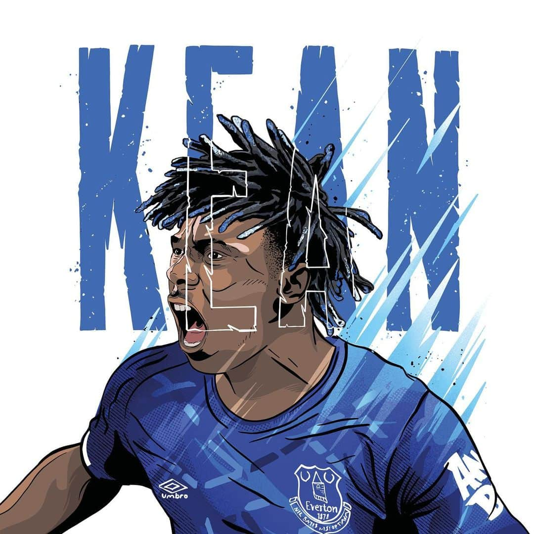 エヴァートンFCさんのインスタグラム写真 - (エヴァートンFCInstagram)「Benvenuto, @moise_kean! 💙🙌 • • • #kean #moisekean #everton #efc #blues #toffees #coyb #transfers #juventus #seriea #italy #azzurri #premierleague #pl」8月4日 19時30分 - everton