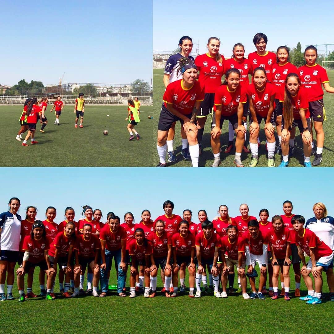 柴村直弥のインスタグラム：「#キルギス #キルギス共和国 #サッカー協会 #女子 #代表  #サッカー指導 #kirgistan」