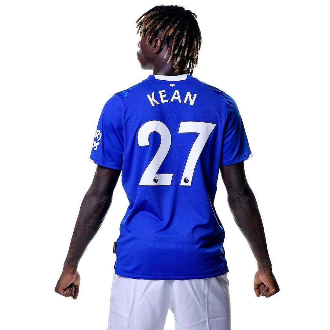 エヴァートンFCさんのインスタグラム写真 - (エヴァートンFCInstagram)「Numero 2️⃣7️⃣! 💙 • • • #kean #moisekean #everton #efc #blues #toffees #coyb #transfers #juventus #seriea #italy #azzurri #premierleague #pl」8月4日 19時57分 - everton