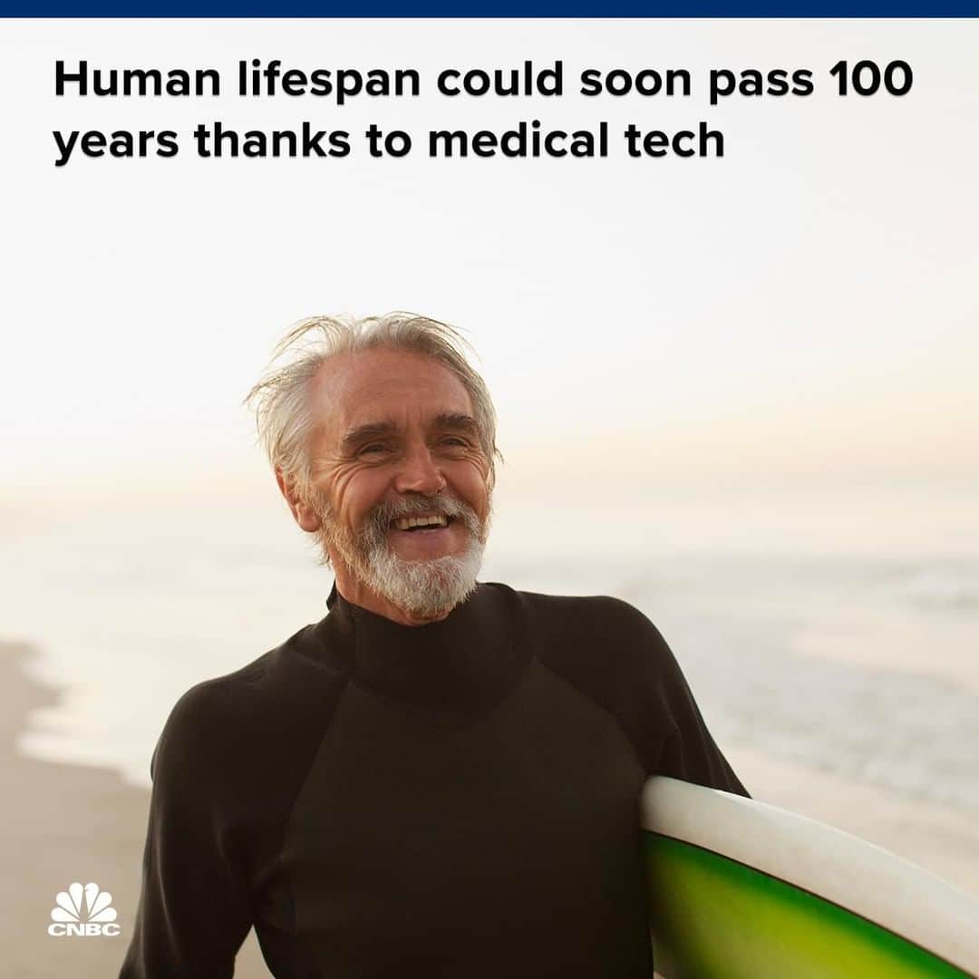 CNBCさんのインスタグラム写真 - (CNBCInstagram)「Tech's next big disruption could be delaying death.⠀﻿⁠ ⠀﻿⁠ ◾As companies work on advanced drug development, agricultural gene editing and curing some of humanity's toughest diseases, human lifespan could pass more than 100 years.⠀﻿⁠ ⠀﻿⁠ ◾Extending human life to new bounds and improving quality of life could increasingly be a compelling way to make money in the public markets, Bank of America Merrill Lynch analysts say.⠀﻿⁠ ⠀﻿⁠ ◾The market is currently worth $110 billion, and is expected to be worth at least $600 billion by 2025, the analysts said.⠀﻿⁠ ⠀﻿⁠ To find out which stocks will be exposed to the trend, visit the link in bio.⠀﻿⁠ *⠀﻿⁠ *⠀﻿⁠ *⠀﻿⁠ *⠀﻿⁠ *⠀﻿⁠ *⠀﻿⁠ *⠀﻿⁠ *⠀﻿⁠ #future #futurism #age #aging #science #research #investing #markets #bofa #bankofamerica #business #businessnews #cnbc⠀﻿⁠」8月4日 19時59分 - cnbc