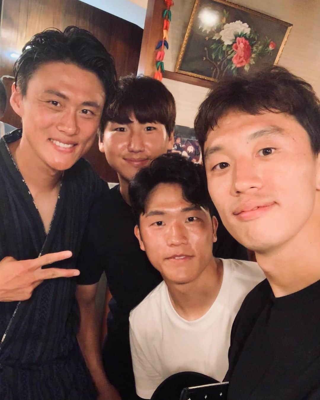 オ・ジェソクさんのインスタグラム写真 - (オ・ジェソクInstagram)「드디어 도쿄에서 만난 충성이형😊」8月4日 20時03分 - jaesuk_oh