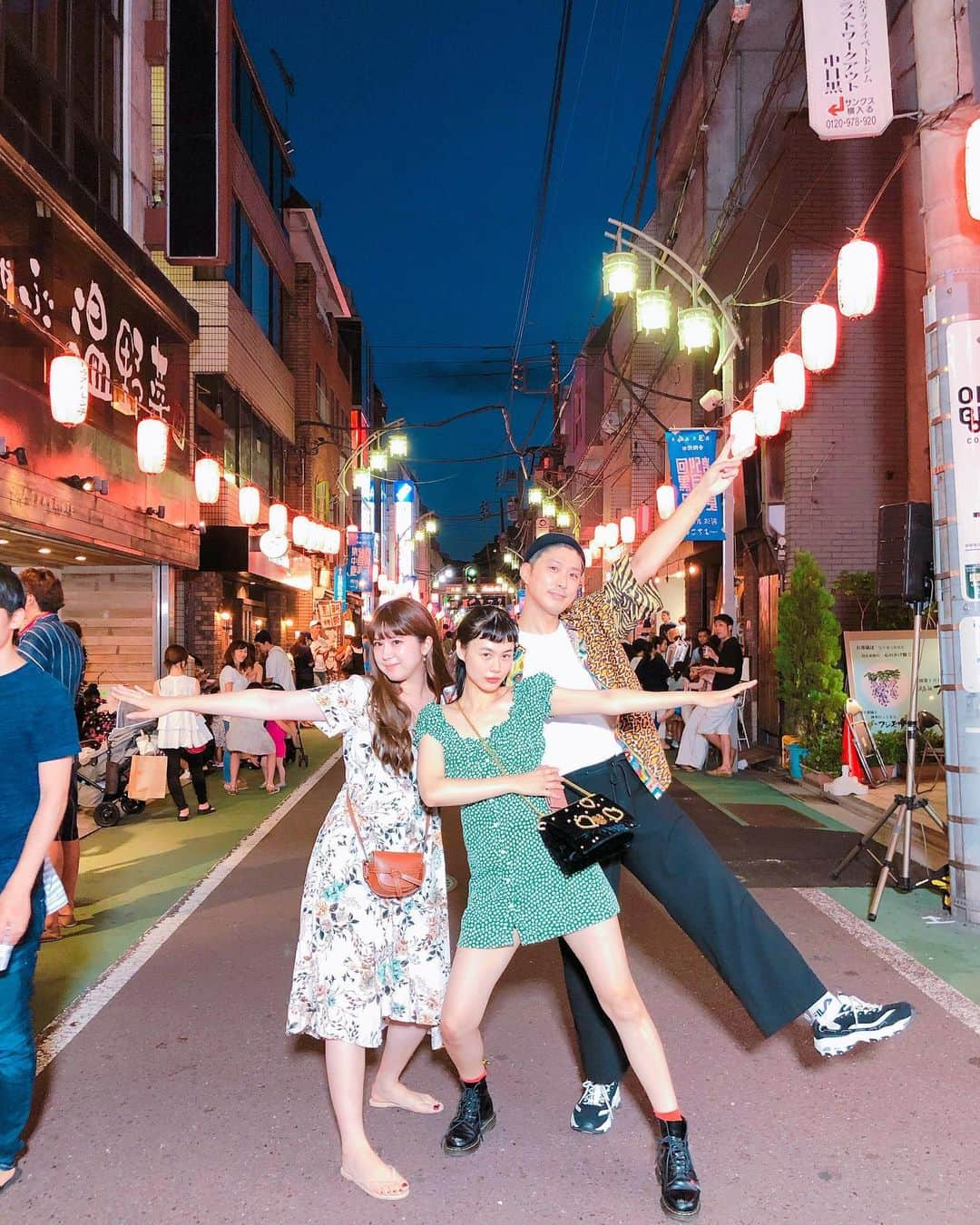 田中シェンさんのインスタグラム写真 - (田中シェンInstagram)「夏だ💕🌈😊✨ ソーランそーランよっこいしょー‼️ @tarolingal @utano_sasaki  #中目黒なつまり2019」8月4日 20時28分 - shen_tanaka