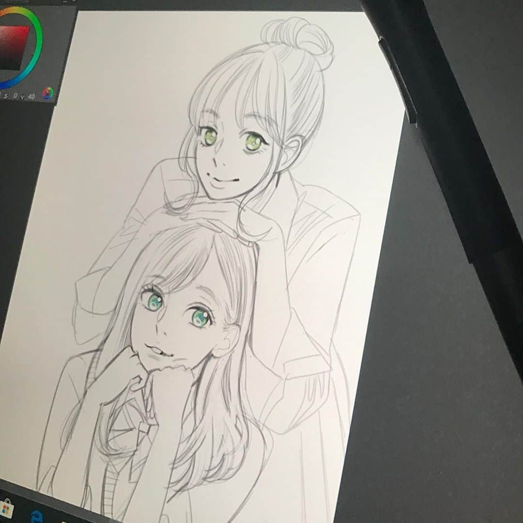 みきもと凜さんのインスタグラム写真 - (みきもと凜Instagram)「完成には至らなかったイラストたち。 ストーリーに上げていたんですがリクエストが多かったので。」8月4日 22時07分 - rinmikirinrin