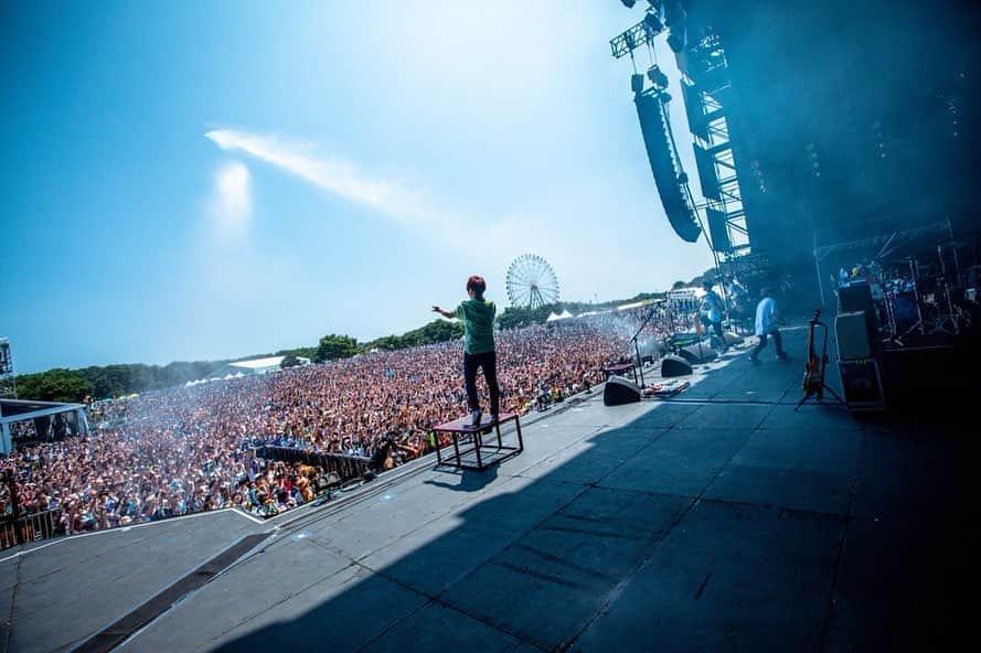 HIROKAZさんのインスタグラム写真 - (HIROKAZInstagram)「『ROCK IN JAPAN FESTIVAL.2019』  GRASS STAGE  国営ひたち海浜公園( 2019/08/04 )  ビオラ📸( @vizkage )  #rijf2019 #ロッキンジャパン2019」8月4日 22時26分 - hirokaz04ls