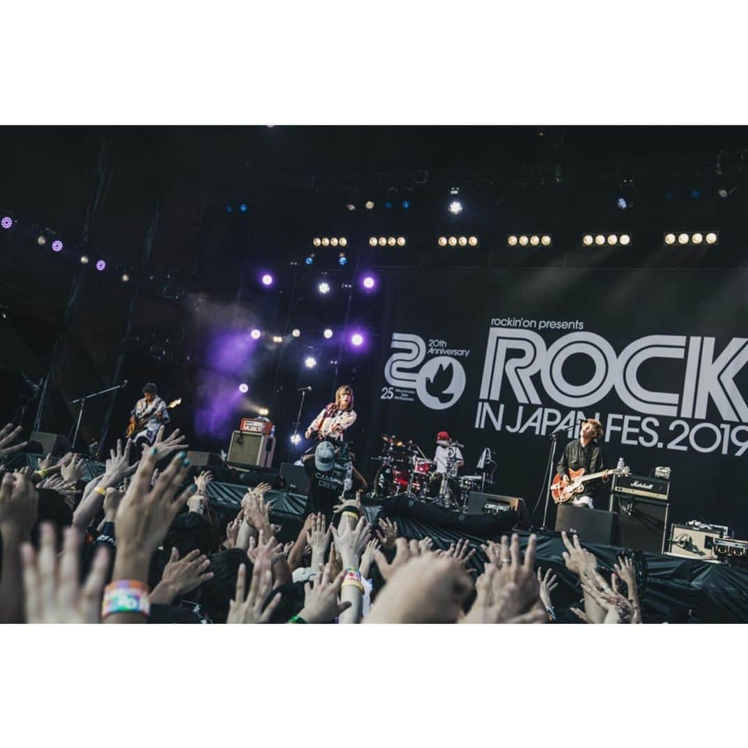 柳沢亮太さんのインスタグラム写真 - (柳沢亮太Instagram)「2019.08.04 国営ひたち海浜公園 〃ROCK IN JAPAN FESTIVAL 2019″ #parkstage #rijf2019 @nekoze_photo」8月4日 23時56分 - yayayayanagi