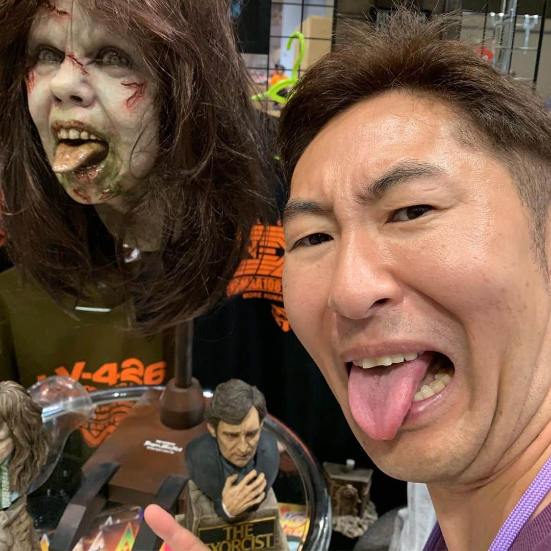なべやかんさんのインスタグラム写真 - (なべやかんInstagram)「リーガン良いねー。 このリーガン欲しい。  #エクソシスト #リーガン #リンダブレア #exorcist #theexorcist #regen #マスク #なべやかん」8月5日 0時12分 - yakan_nabe