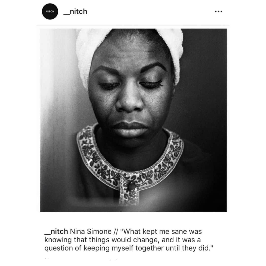 ナタリア・コルドバ・バックリーのインスタグラム：「May you always be right Miss Wisdom ... may we keep ourselves together and may things change ...🖤🙏🏽 Via @_nitch」