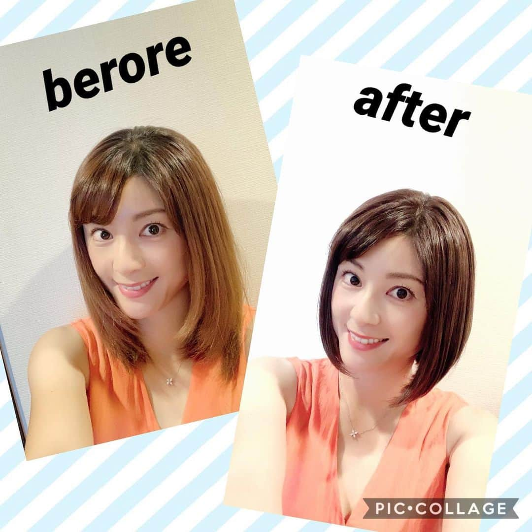 原史奈さんのインスタグラム写真 - (原史奈Instagram)「久しぶりに髪短く切りました✂️ 長かった時は日焼けで結構傷んでしまっていたのでその部分はバッサリと^_^ 色も落ち着かせました かずくんいつもありがとう😊 久々のボブヘアどうですかね？？ #ヘアカット#久しぶりに#短い#バッサリ#ボブ#paradisoleplus#原史奈#ゴルフ#ゴルフレッスン#ゴルフ女子#ゴルフ男子#ゴルフ大好き#golf#ゴルフウエア#ゴルフコーデ#ゴルフグッズ#ゴルフ動画#ping#ピン#gle#even#doubleeagle#archivio#cuartounited」8月5日 9時49分 - fuminahara