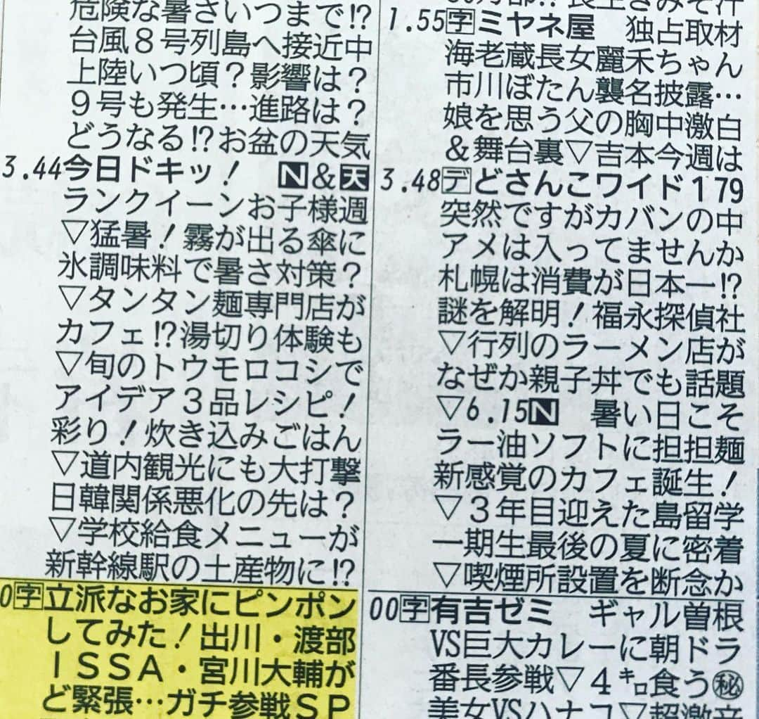 株式会社175さんのインスタグラム写真 - (株式会社175Instagram)「【メディア情報】 175°Lounge HOKKAIDO ‪本日 HBC「今日ドキッ！」生放送‼️ STV 「どさんこワイド179」VTR放送されます📹‬ ‪明日11時いよいよフルオープンです‬ お待ちしております 🍜🍦☕️👦👦👨‍🍳 ‪※店舗は準備中の為お休みしております‬ ‪#175deno #HBC #今日ドキ #どさんこワイド #STV‬ #担々麺 #担担麺 #札幌カフェ #ママカフェ #キッズスペース #食育 #体験 #ラーメン作り体験 #ラー油ソフト #ソフトクリーム #sweets #札幌ママ」8月5日 10時47分 - 175_deno