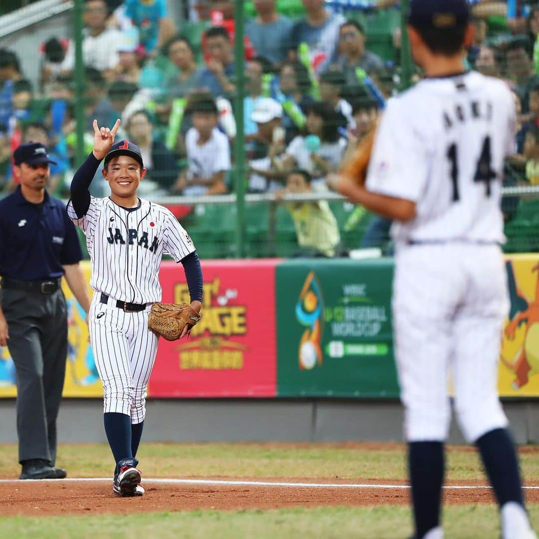 侍ジャパンさんのインスタグラム写真 - (侍ジャパンInstagram)「⠀ 第5回 WBSC U-12 ワールドカップ 決勝 日本 0 - 4 チャイニーズ・タイペイ  初の決勝進出も完封負けを喫し優勝を逃す😢 過去最高成績となる準優勝で大会を終える🥈✨ ⠀ #侍ジャパン #U12代表 #ワールドカップ #準優勝 #仁志敏久 #青木朔真 #髙橋昇聖 #川越昂太郎 #桑元信祐」8月5日 2時16分 - samuraijapan_official