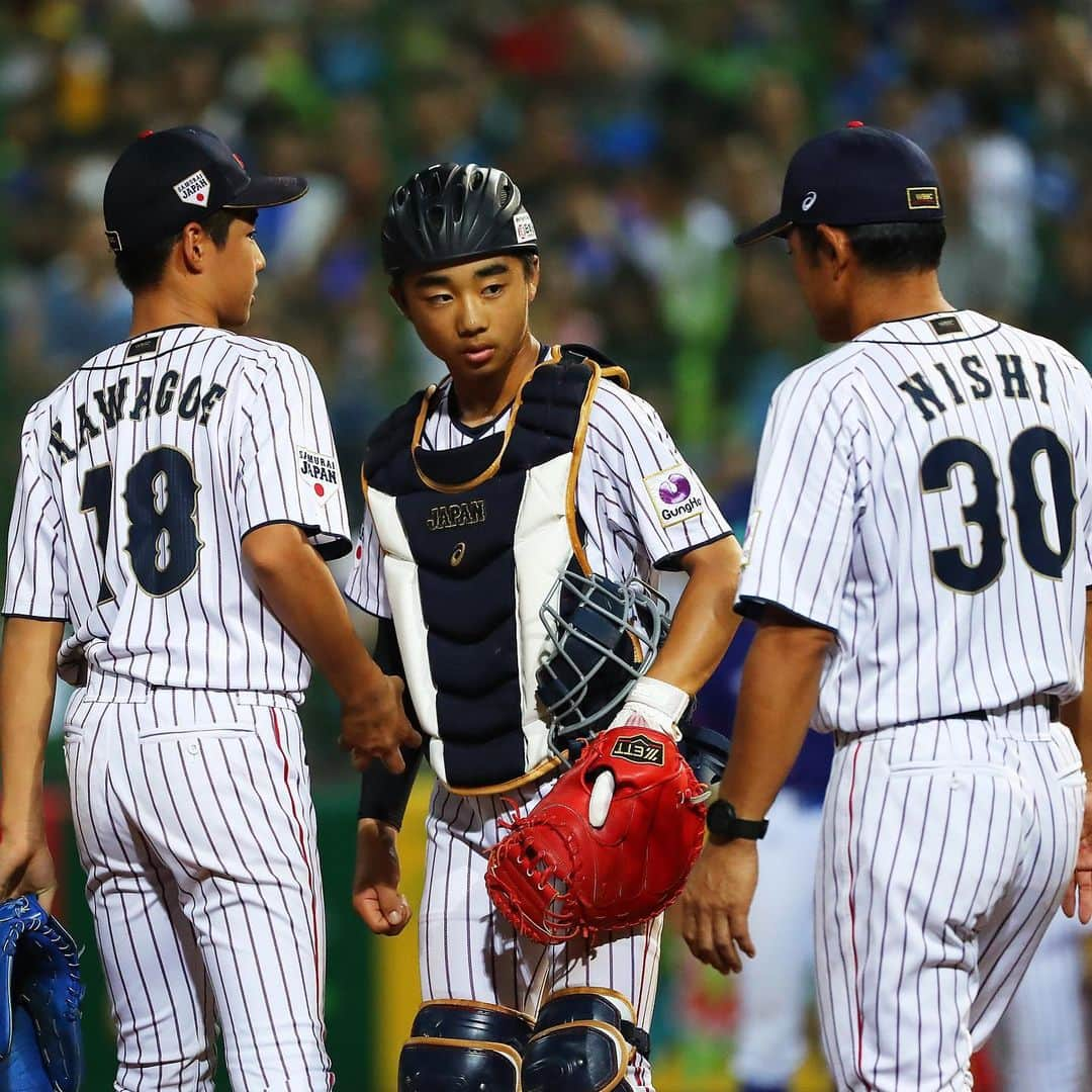 侍ジャパンさんのインスタグラム写真 - (侍ジャパンInstagram)「⠀ 第5回 WBSC U-12 ワールドカップ 決勝 日本 0 - 4 チャイニーズ・タイペイ  初の決勝進出も完封負けを喫し優勝を逃す😢 過去最高成績となる準優勝で大会を終える🥈✨ ⠀ #侍ジャパン #U12代表 #ワールドカップ #準優勝 #仁志敏久 #青木朔真 #髙橋昇聖 #川越昂太郎 #桑元信祐」8月5日 2時16分 - samuraijapan_official