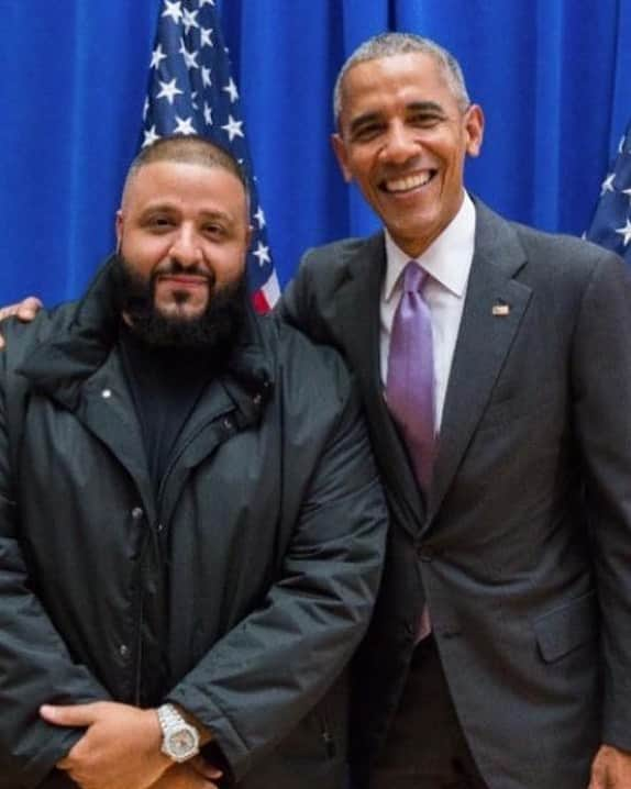 DJキャレドさんのインスタグラム写真 - (DJキャレドInstagram)「Happy bday @barackobama  Bless up 👑  Love and respect!」8月5日 2時18分 - djkhaled