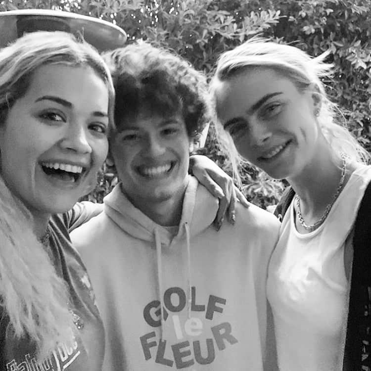 ダイアン・キートンさんのインスタグラム写真 - (ダイアン・キートンInstagram)「THIS IS THE HAPPIEST I’VE EVER SEEN @dukekeaton! @ritaora AND @caradelevingne COULD NOT HAVE BEEN SWEETER, MORE DOWN TO EARTH AND CHARMING! THANK YOU!」8月5日 2時43分 - diane_keaton