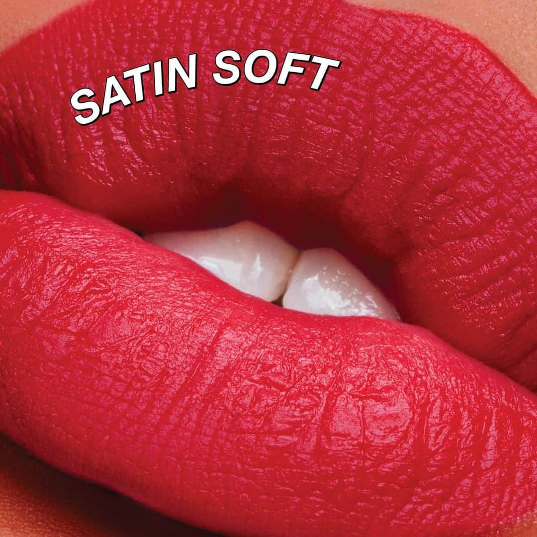 メイクアップアートコスメティックスさんのインスタグラム写真 - (メイクアップアートコスメティックスInstagram)「Swipe right! New satin-soft lipstick moisturizes instantly and overtime. It’s love at first swipe. Here, #MACLoveMe Lipstick in shade Give Me Fever.」8月5日 5時00分 - maccosmetics