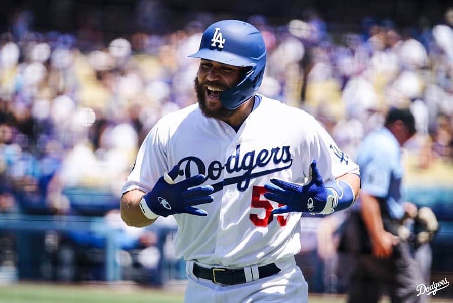 Los Angeles Dodgersさんのインスタグラム写真 - (Los Angeles DodgersInstagram)「Sunday Funday.」8月5日 6時00分 - dodgers