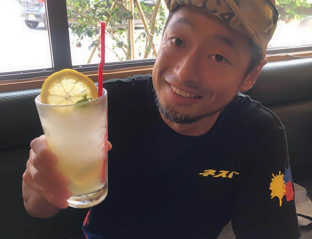 団長安田さんのインスタグラム写真 - (団長安田Instagram)「#大三島ライド２０１９ #団長おすすめ自転車イベント #ikidanehostel&cafeshimanami  #塩パンケーキ美味しい #ご飯美味しいよ #団長安田 #安田大サーカス団長」8月5日 6時16分 - dancyoyasuda