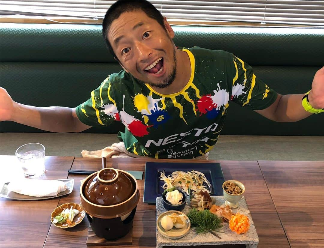 団長安田さんのインスタグラム写真 - (団長安田Instagram)「#大三島ライド２０１９ #団長おすすめ自転車イベント #ikidanehostel&cafeshimanami  #塩パンケーキ美味しい #ご飯美味しいよ #団長安田 #安田大サーカス団長」8月5日 6時16分 - dancyoyasuda