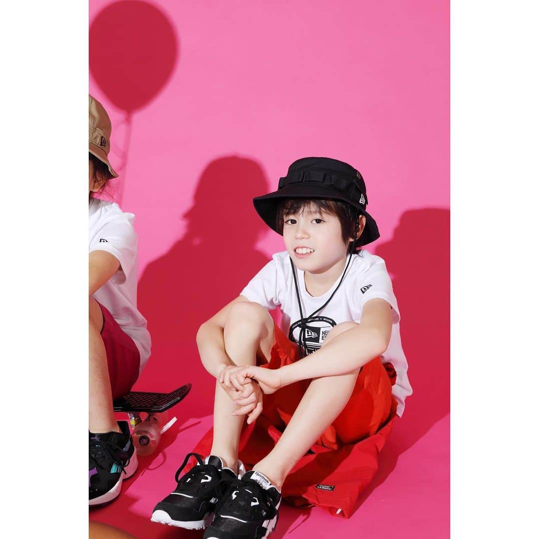 のインスタグラム：「#NewEra #ニューエラ #NewEraJapan #ニューエラキッズ #Kids #KidsFashion #Cap #Apparel」
