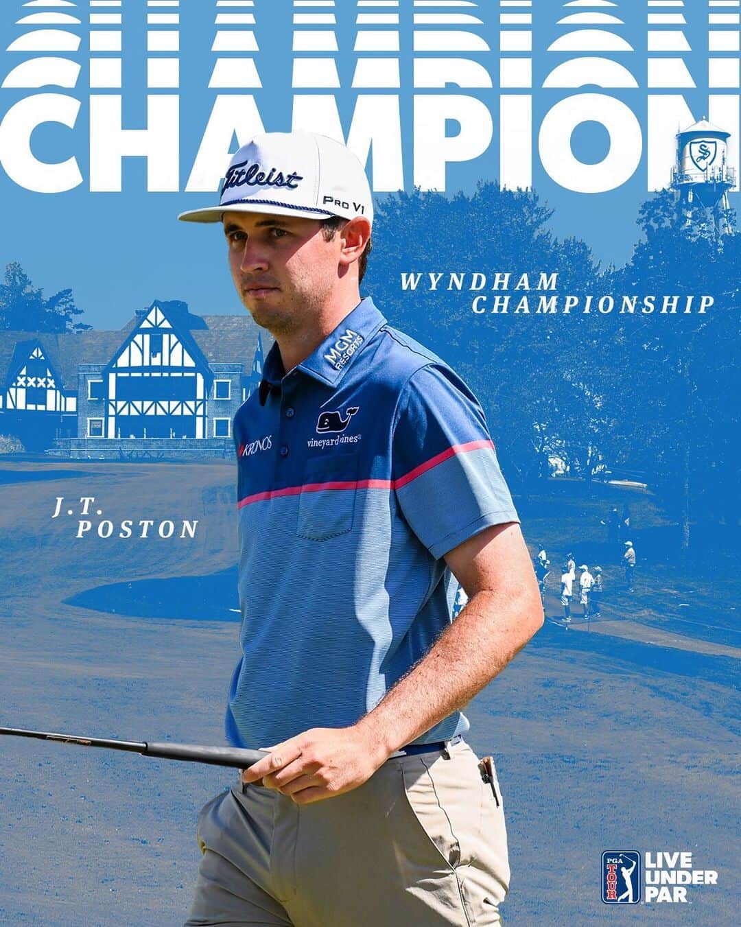 PGA TOURさんのインスタグラム写真 - (PGA TOURInstagram)「@JTPoston delivers in the biggest way possible. The 26-year-old has won the @WyndhamChamp. 🏆👏 #LiveUnderPar」8月5日 7時20分 - pgatour