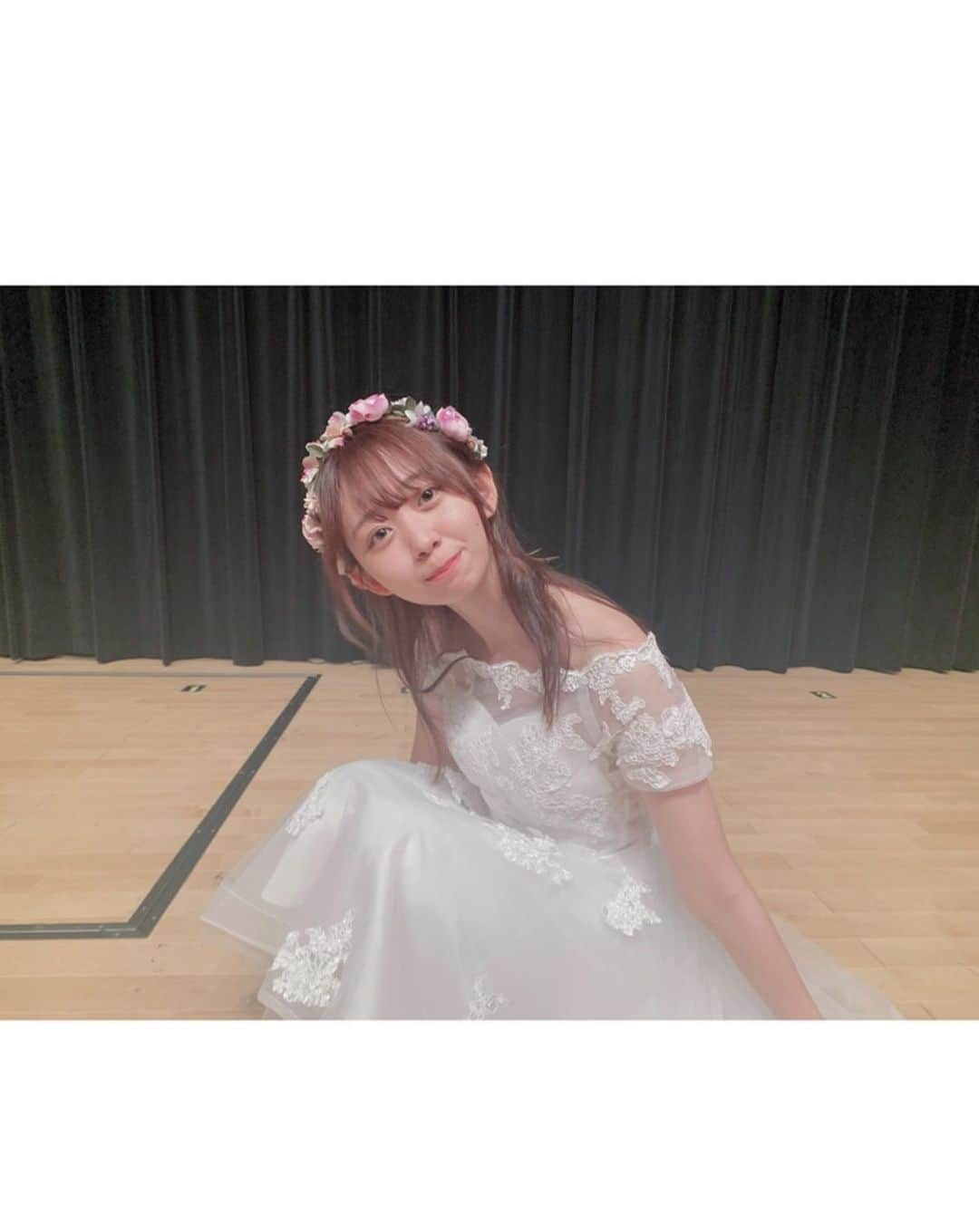 松田美里さんのインスタグラム写真 - (松田美里Instagram)「生誕イベントのドレス  ウエストサイズ緩くて 2部だけつめ忘れてたので 少しゆるっとしてるけどヾ( ・‧̫・ )ノ 満足 」8月5日 7時59分 - miri_matsuda