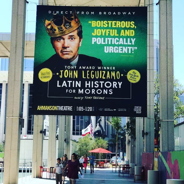 ジョン・レグイザモさんのインスタグラム写真 - (ジョン・レグイザモInstagram)「Coming to #LA this September!  #latinhistoryformorons @ the Ahmanson  theater in lovely downtown Los Angeles」8月5日 8時18分 - johnleguizamo