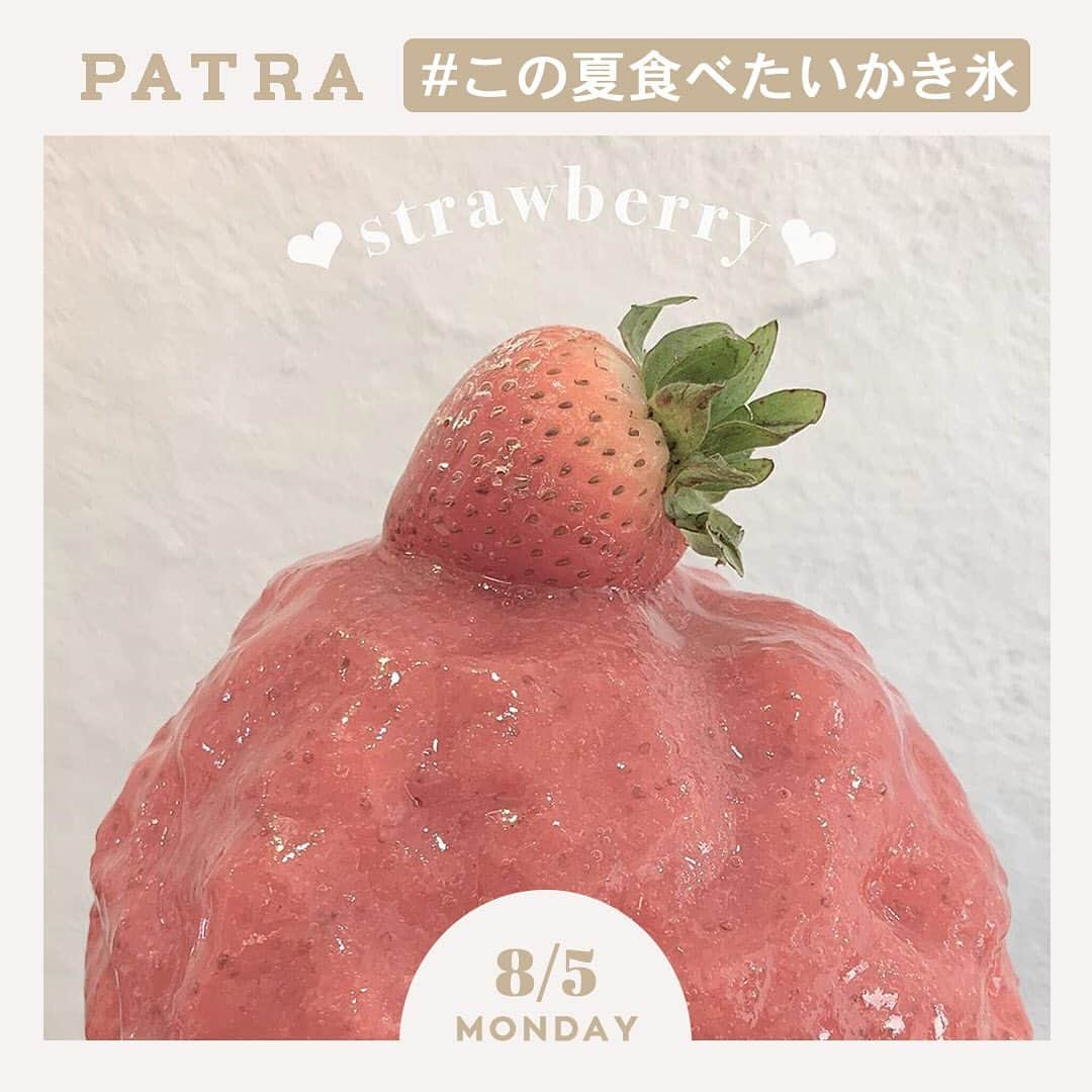 PATRA magazineのインスタグラム