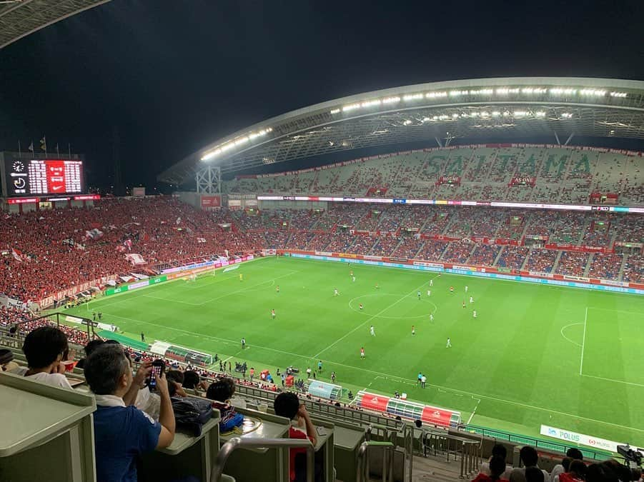 寺田有希さんのインスタグラム写真 - (寺田有希Instagram)「スタジアム観戦大好き😘✨ ・ ・ I love watching sports at studium. #soccer #football #love  #浦和レッズ #鹿島アントラーズ #楽しかった #スポーツ観戦 #スポーツ観戦女子  #寺田有希 #teradayuki」8月5日 12時32分 - terada_yuki