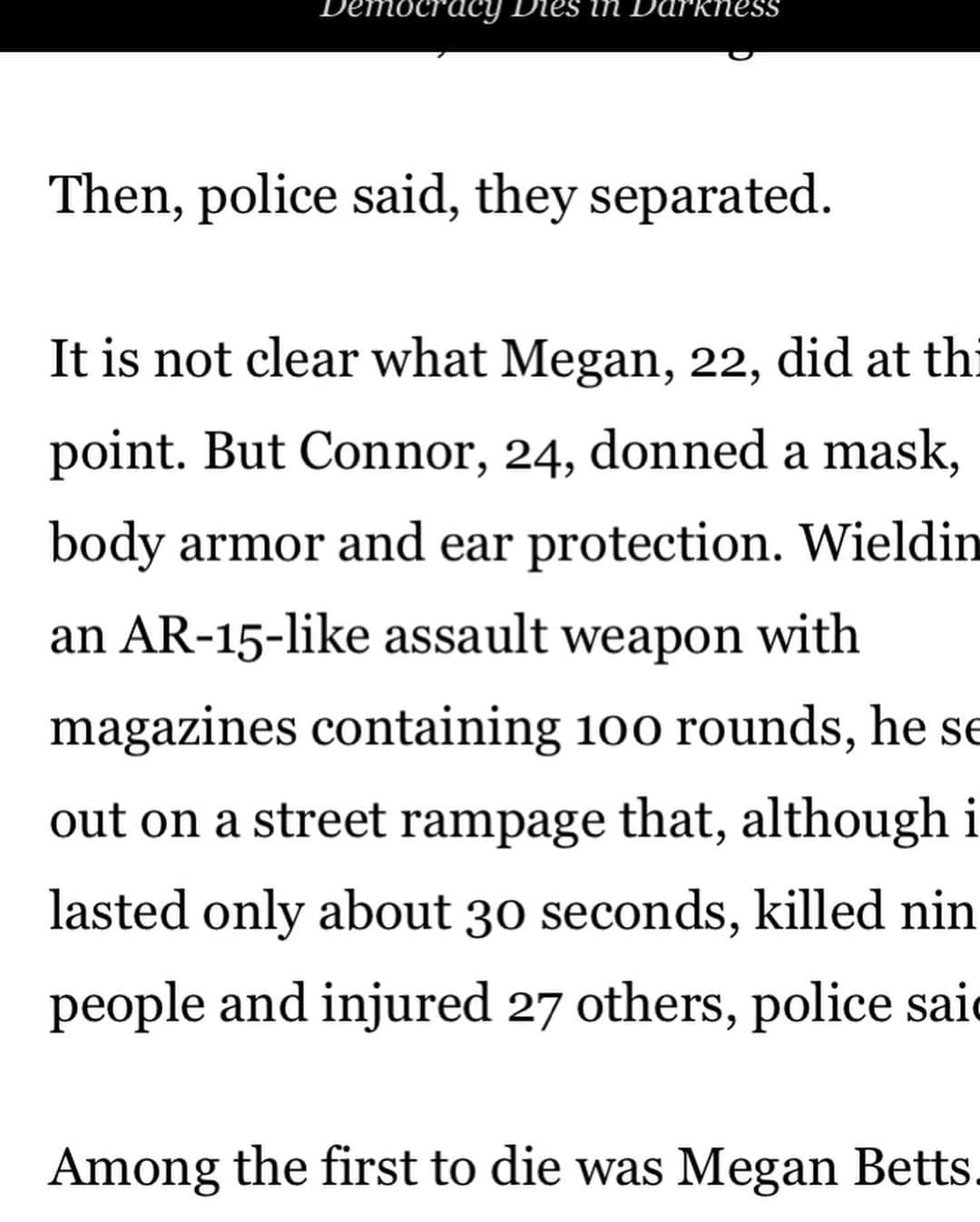 アビゲイル・ブレスリンさんのインスタグラム写真 - (アビゲイル・ブレスリンInstagram)「“But guns aren’t the problem”... I’m so sorry, Ohio. I’m so sorry, Texas. I’m so sorry to everyone who has had to suffer from these preventable tragedies.  #somethingneedstochange #endgunviolence」8月5日 14時09分 - abbienormal9