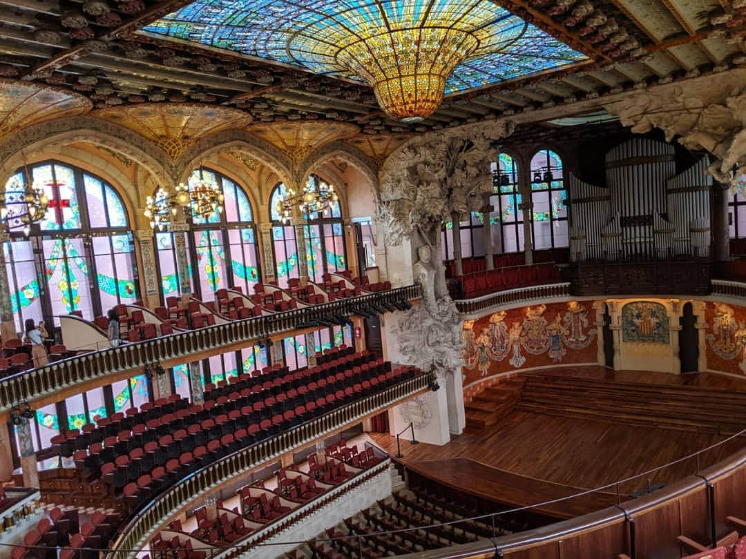 高橋メアリージュンさんのインスタグラム写真 - (高橋メアリージュンInstagram)「Palau de la Musical Catalana.  Barcelona, Spain.」8月5日 14時40分 - maryjuntakahashi