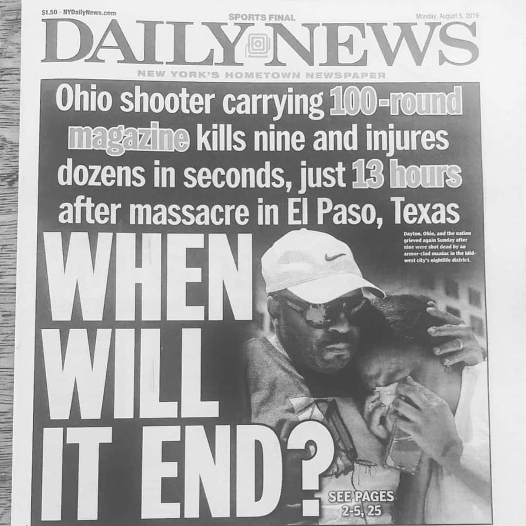 タイリース・ギブソンさんのインスタグラム写真 - (タイリース・ギブソンInstagram)「Praying for America!! We are under attack by our OWN!!!!!!!! This is NOT the way you love America.... This is NOT the way you love your beloved country...... People are passionate about their GUN RIGHTS.... I’m not a gun owner but I do have a heart for people who wanna protect themselves..... However... This shit is getting out of hand.... I and WE are broken hearted for the 249 mass killings that has happen...... people are in my comments saying mass killings during the Obama administration this is true...... People are saying it’s not trump fault...? Are you fucking dumb..?? Are you out of touch.?? These white nationalist and racism and attacks on Muslims, Jewish people who are being killed while praying.... Killings and abuse at the border.... Random people people caught on camera everyday calling black people NIGHERS..... This is ALL ON THE RISE cause Trump is using his microphone and calling the KKK “Good people” on both sides........ Support trump all you want I’m not here to argue about who you support.... I’m saying HOW in good conscious can you still support this orange clown after the racist mean and condescending racist bigotry he continues to dump out on Americans........ Do your research..... Racism is on an ALL TIME HIGH cause Trump is using his mic to activate and engage his base and these DOMESTIC HOMEGROWN TERRORIST who are walking into AMERICAN stores killing Jews.... Killing Muslims, killing Gays, and killing Latinos..... Enough is enough...... Supporting trump at this point is supporting ADOLH HITLER..... I said it..... Jump in the comments all you want..... Maybe just maybe if your mother was killed in that Walmart your thoughts and support and world view would CHANGE...」8月5日 20時42分 - tyrese