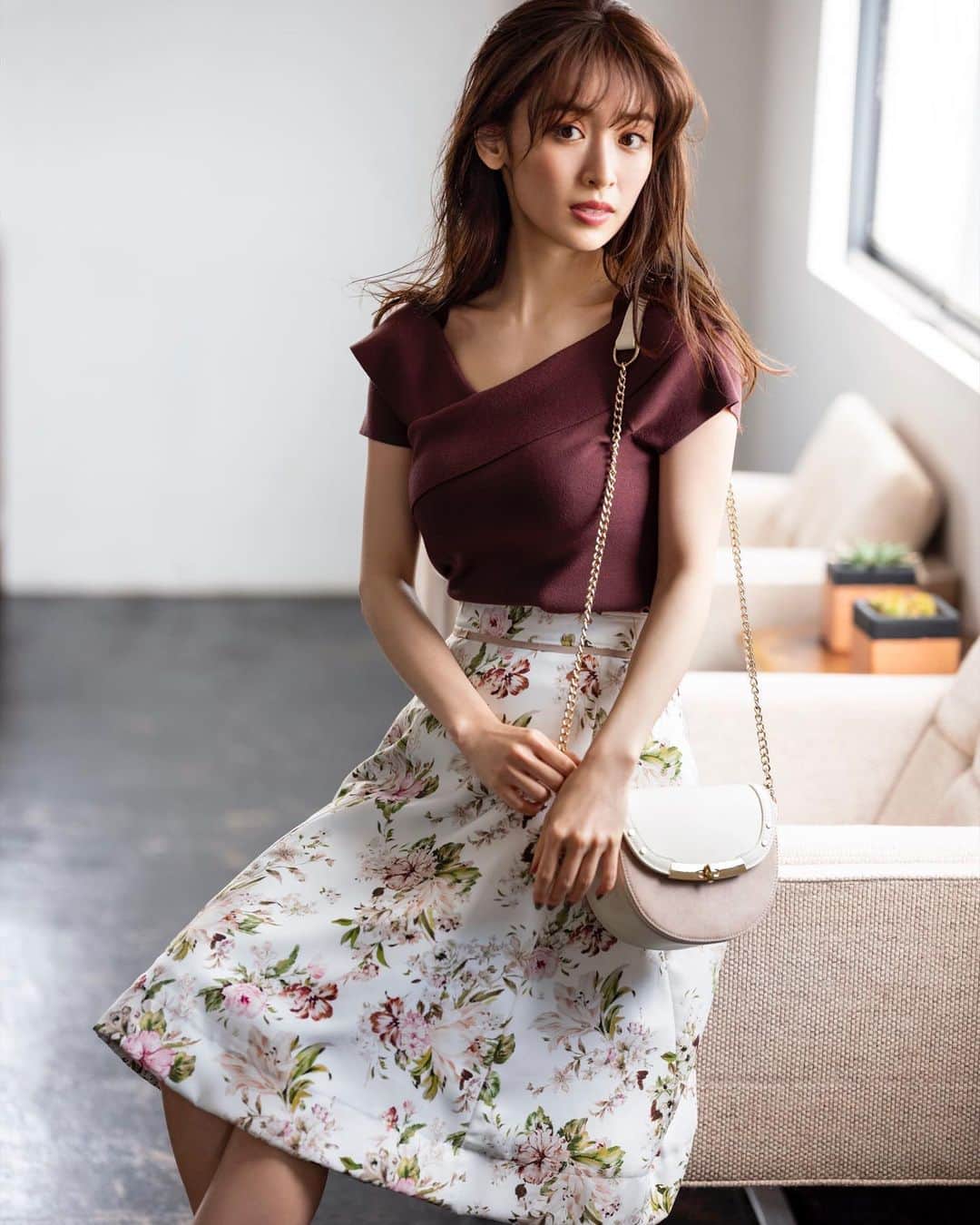 Apuweiser-riche リバーシブルスカート （Arpege storyさんのインスタ  