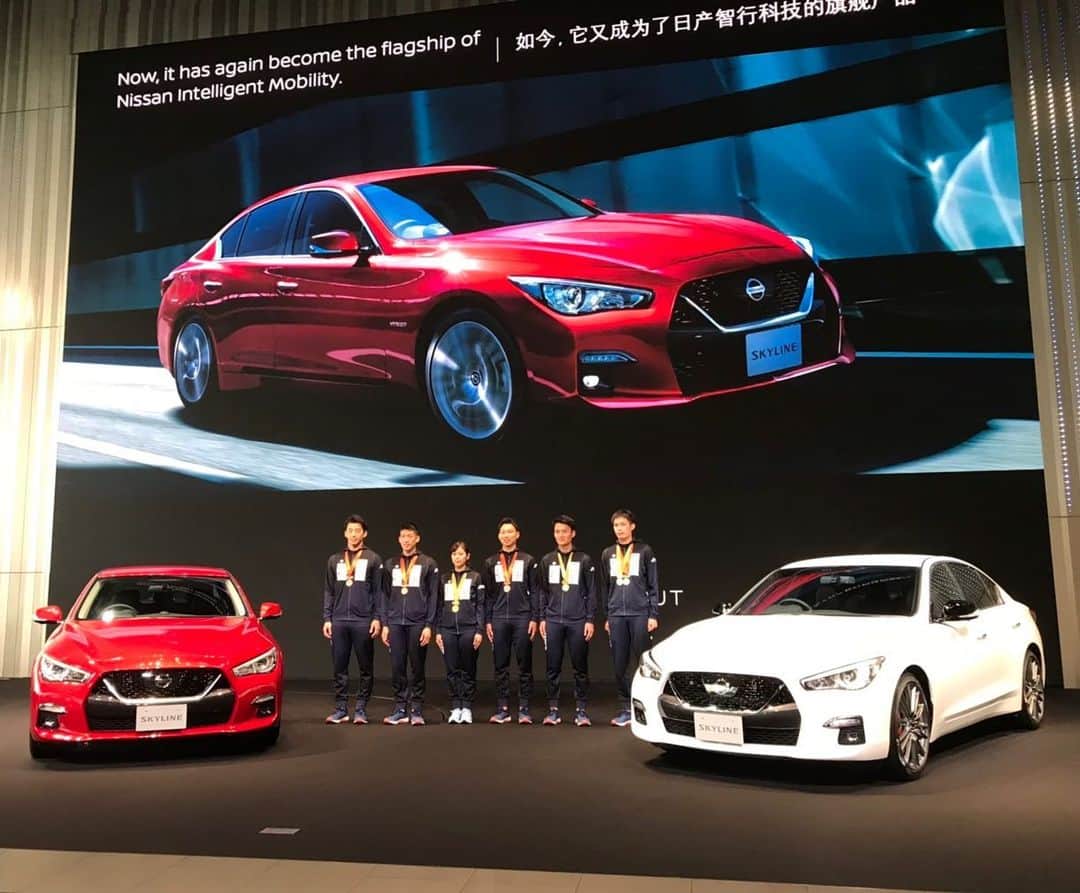 のインスタグラム：「スポンサーの皆様  いつも本当にありがとうございます🙇‍♂️🙇‍♂️🙇‍♂️ 皆さまのお陰で今の協会の活動があります。引き続きご支援、よろしくお願いします。  選手の皆さんも暑い中、ありがとう🙇‍♂️ ️ #JAL #日産 #シュガーレディ #三洋紙業 #日産自動車 #越智運送店 #やまや #森永製菓 #GTEC #Trendmicro #協和発酵バイオ #NEXUS #ハリウッド化粧品」