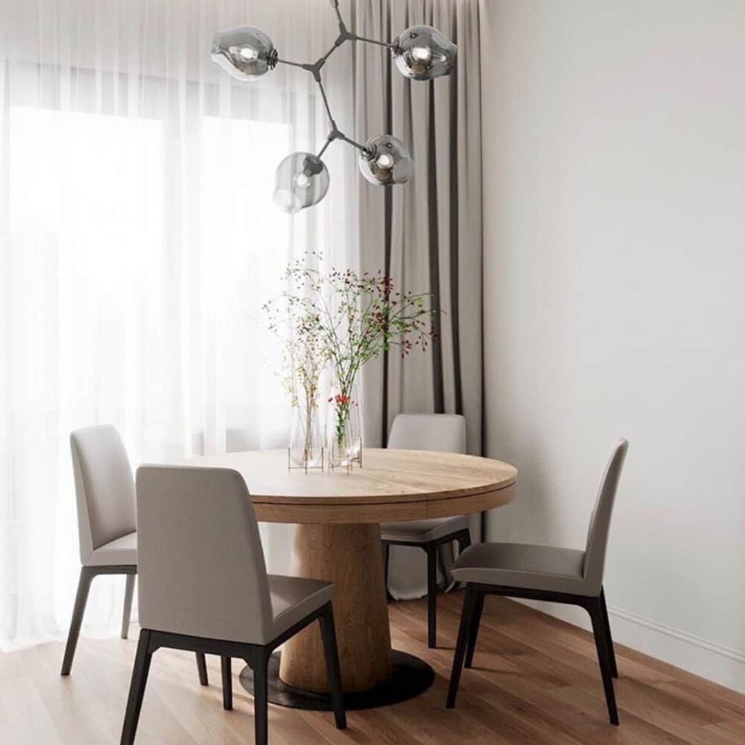BoConceptさんのインスタグラム写真 - (BoConceptInstagram)「Refined dining by @___plan___ using our Granada table paired with the Lausanne chairs.  #boconcept #granadatable #lausannechair #dining #interiordesign #diningroom #diningtable #diningchair #softminimalism」8月5日 17時13分 - boconcept_official