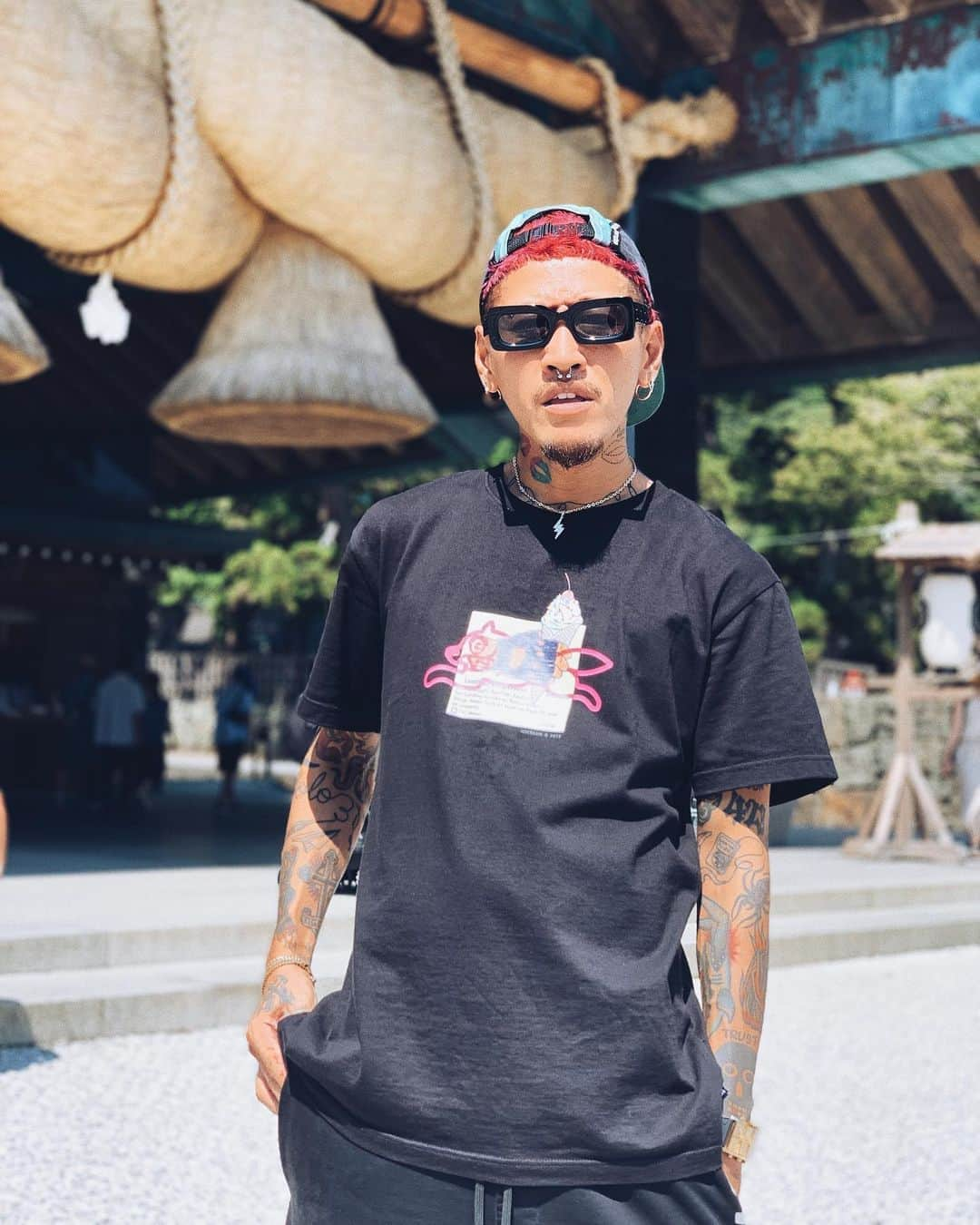 Staxx Tさんのインスタグラム写真 - (Staxx TInstagram)「⛩ 出雲大社 ⛩﻿ ﻿ 初めて行ったけど、わりと神様に歓迎されてる気がしました👼🏽﻿ ﻿ 山口、島根と最高に楽しんだ〜次どこ❓﻿ ﻿ 📸 @minami_cream」8月5日 18時03分 - staxxt_cream