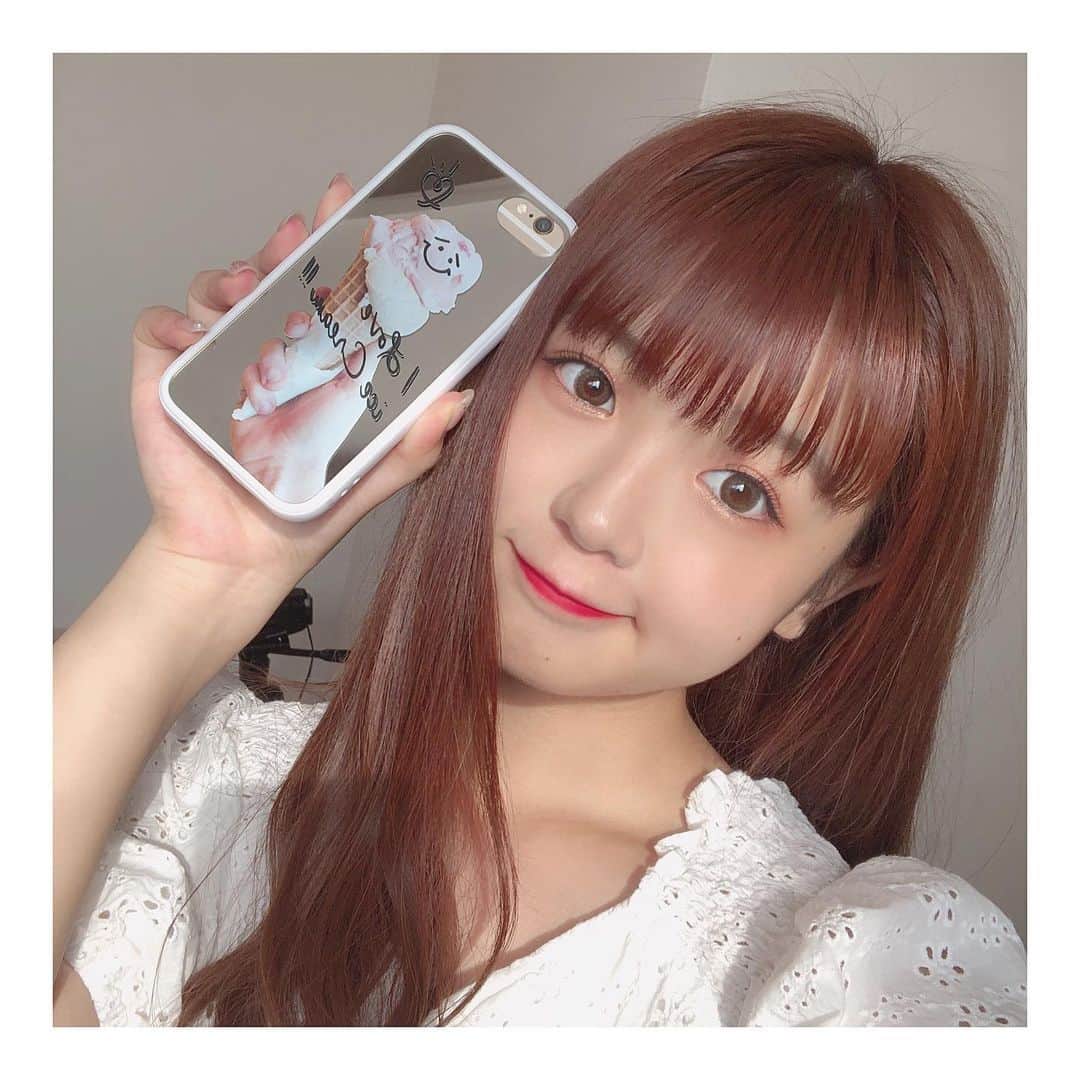 のインスタグラム：「@curike_official でミラーケース作ったよ🍦❤️ #クリケ #Curike」