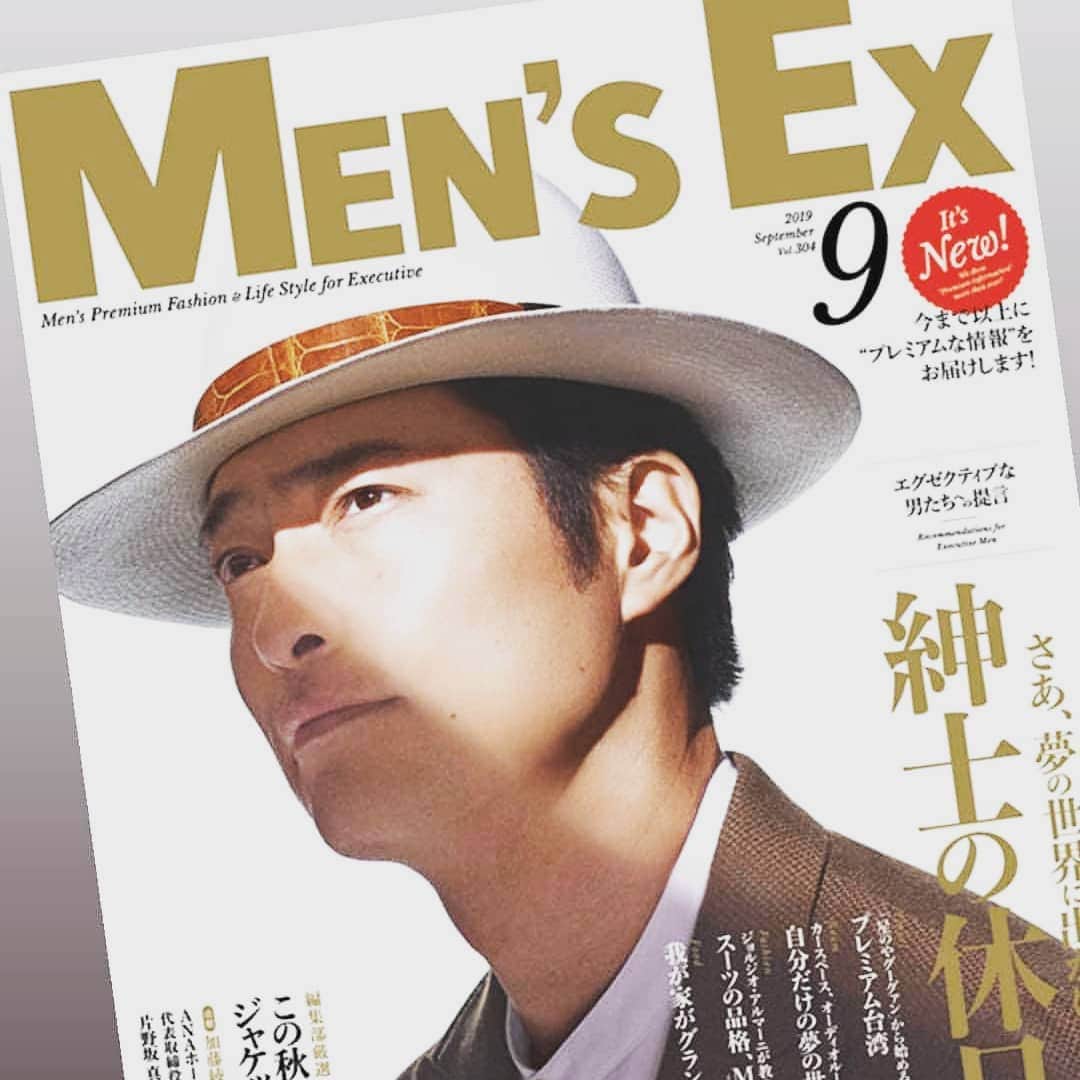 MEN'S EX 男性総合ファッション誌『メンズ・イーエックス』公式アカウントさんのインスタグラム写真 - (MEN'S EX 男性総合ファッション誌『メンズ・イーエックス』公式アカウントInstagram)「2019年9月号、明日（8月6日・火曜）発売です。毎日が忙しい日本のエグゼクティブな紳士にむけて、夢の世界へ誘います。」8月5日 18時05分 - mens_ex