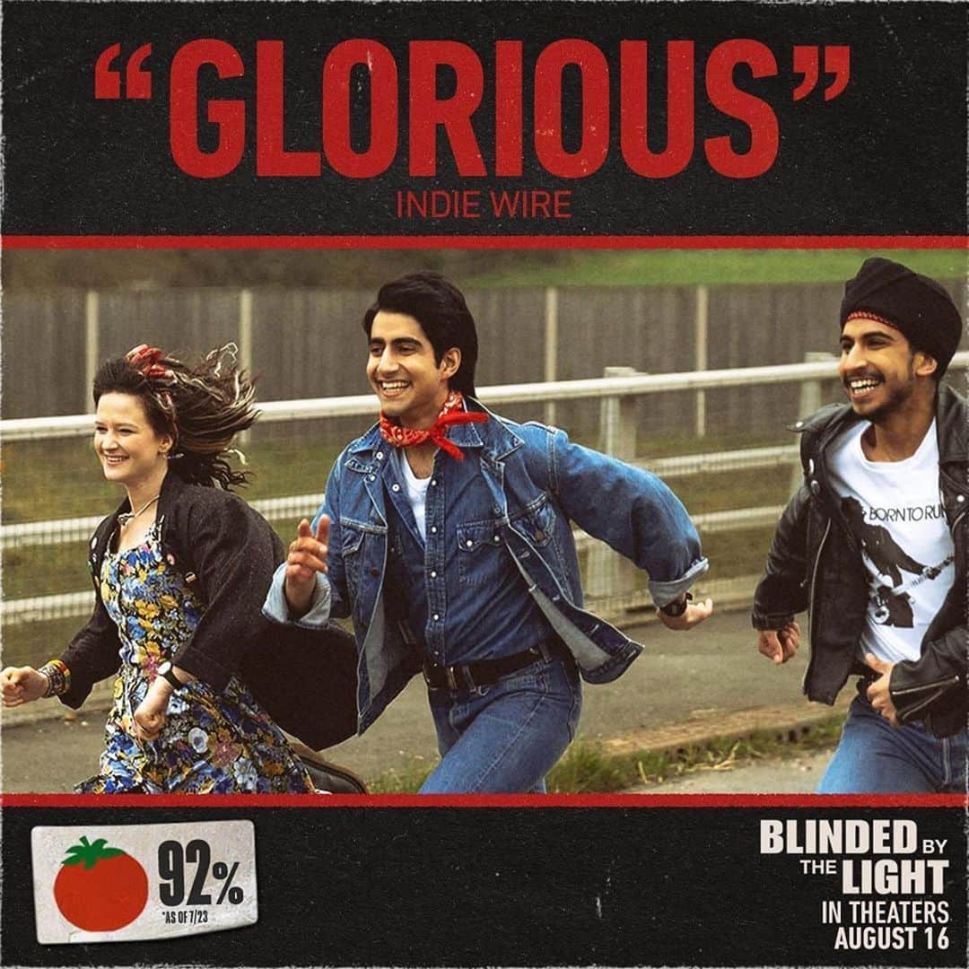 Warner Bros. Picturesさんのインスタグラム写真 - (Warner Bros. PicturesInstagram)「See the movie critics are calling “Glorious.” @blindedbythelightmovie - in theaters August 16. #blindedbythelightmovie」8月6日 4時32分 - wbpictures