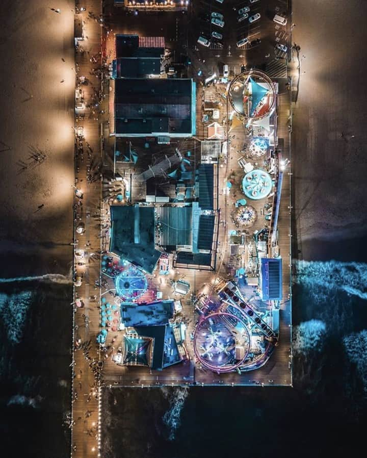 Orient Watchさんのインスタグラム写真 - (Orient WatchInstagram)「"The moment you realize how important time is, your entire perspective will change"⁠ ⁠ ⁠ ⁠ Santa Monica Pier from above. | Timeless travels via the talented @m.visuals⁠ ⁠ ⁠ ⁠」8月6日 5時49分 - orientwatch