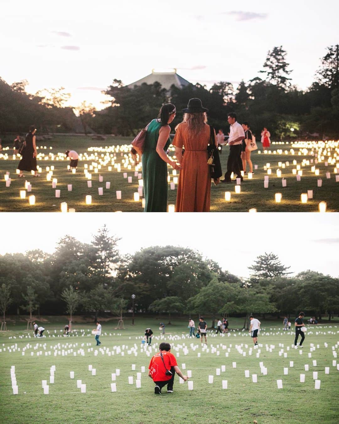 fuka_09さんのインスタグラム写真 - (fuka_09Instagram)「﻿ なら燈花会﻿ ﻿ ﻿ 奈良で毎年夏に開催される﻿ 燈花会に行ってきました✽﻿ ﻿ ﻿ この燈花会の特徴は﻿ 灯の優しさ だと思います *:･﻿ ろうそくの灯りならではの﻿ 暖かさが奈良にとても合ってます﻿ ﻿ 暑い夏の日、夜の奈良も良いですよ🦌﻿ ﻿ 8/5 Mon. ー 8/14 Wed.﻿ ﻿ #なら燈花会 #風景写真﻿ #奈良観光 #奈良旅行﻿ @naratoukae」8月5日 21時19分 - fuka_09