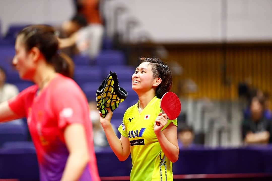 ITTF Worldさんのインスタグラム写真 - (ITTF WorldInstagram)「That winning feeling! 😍💪🏻⠀ ⠀ When Hitomi Sato defeated "Queen of Hearts" 👏🏻 ⠀ 📸 #PhotoOfTheDay #ITTFWorldTour Rewind ⏮ #2019JapanOpen 🇯🇵」8月5日 21時30分 - wtt