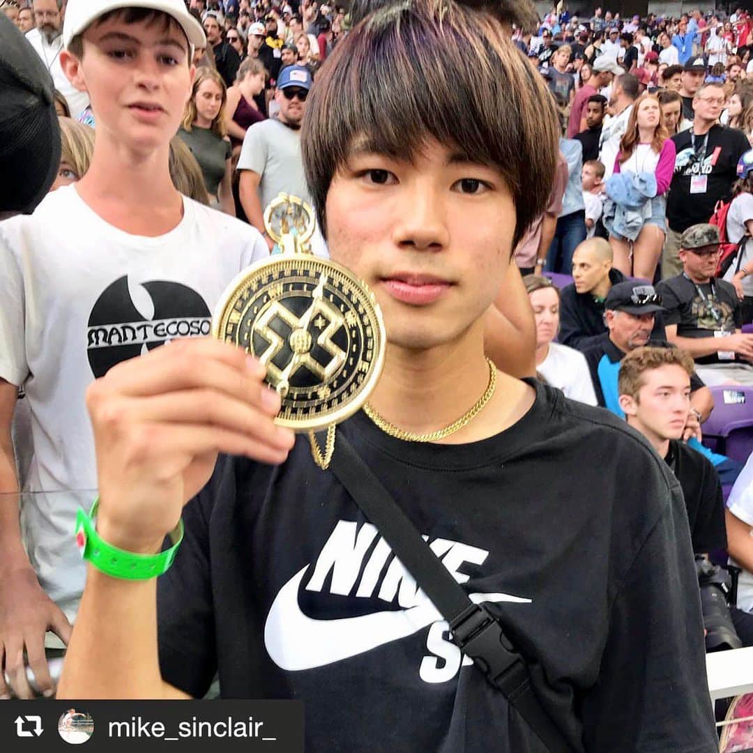 フジテレビ「スケートボード」さんのインスタグラム写真 - (フジテレビ「スケートボード」Instagram)「【 😭大感謝 】Thank you sooooo much, 🇺🇸Xgames Minneapolis 2019.﻿ ﻿ 一 小・中学生ライダーが世界を驚かせまくりの大活躍。日本男子史上初のストリート金（堀米雄斗）。そしてメダルラッシュの最後を飾ったのは、16歳だった初優勝から2年、怪我も乗り越え、さらなる輝きを放つ金（西村碧莉）。スゴすぎます😭🎉﻿ ﻿ 一 ２週連続の大舞台連戦となったストリート勢は本当にお疲れ様でした‼️ 小学生でメダルをとった西矢椛さんも、２週連続で決勝を戦い抜いた織田夢海さんも、怪我から帰ってきた池田大亮くんもカッコよすぎでした。パーク女子は相変わらずの絶好調。急きょ初出場を勝ち取った笹岡建介くんにも大拍手😊﻿ ﻿ 一 出場するだけでスゴすぎな夢舞台、すべての参加者を尊敬しますっ‼️ ﻿ ﻿ 🥇池田大暉(13) 岡本碧優(13)﻿ 堀米雄斗(20) 西村碧莉(18) ﻿ 🥈開心那(10) 西矢椛(11)  with🚲中村輪夢(17)﻿ 🥉白井空良(17)﻿ ﻿ 🥇#DaikiIkeda #MisuguOkamoto #YutoHorigome #AoriNishimura﻿ 🥈#CoconaHiraki #MomijiNishiya #RimBmx﻿ 🥉#Sorashirai ﻿ 一🇯🇵Japanese young skaters got 🥇4🥈2🥉1 ﻿ ﻿ #skateboard #Xgames #Minneapolis #スケートボード #Xゲーム #池田大暉 #岡本碧優 #堀米雄斗 #西村碧莉 #開心那 #西矢椛 #中村輪夢🚲 #白井空良」8月5日 21時34分 - sk8_fujitv