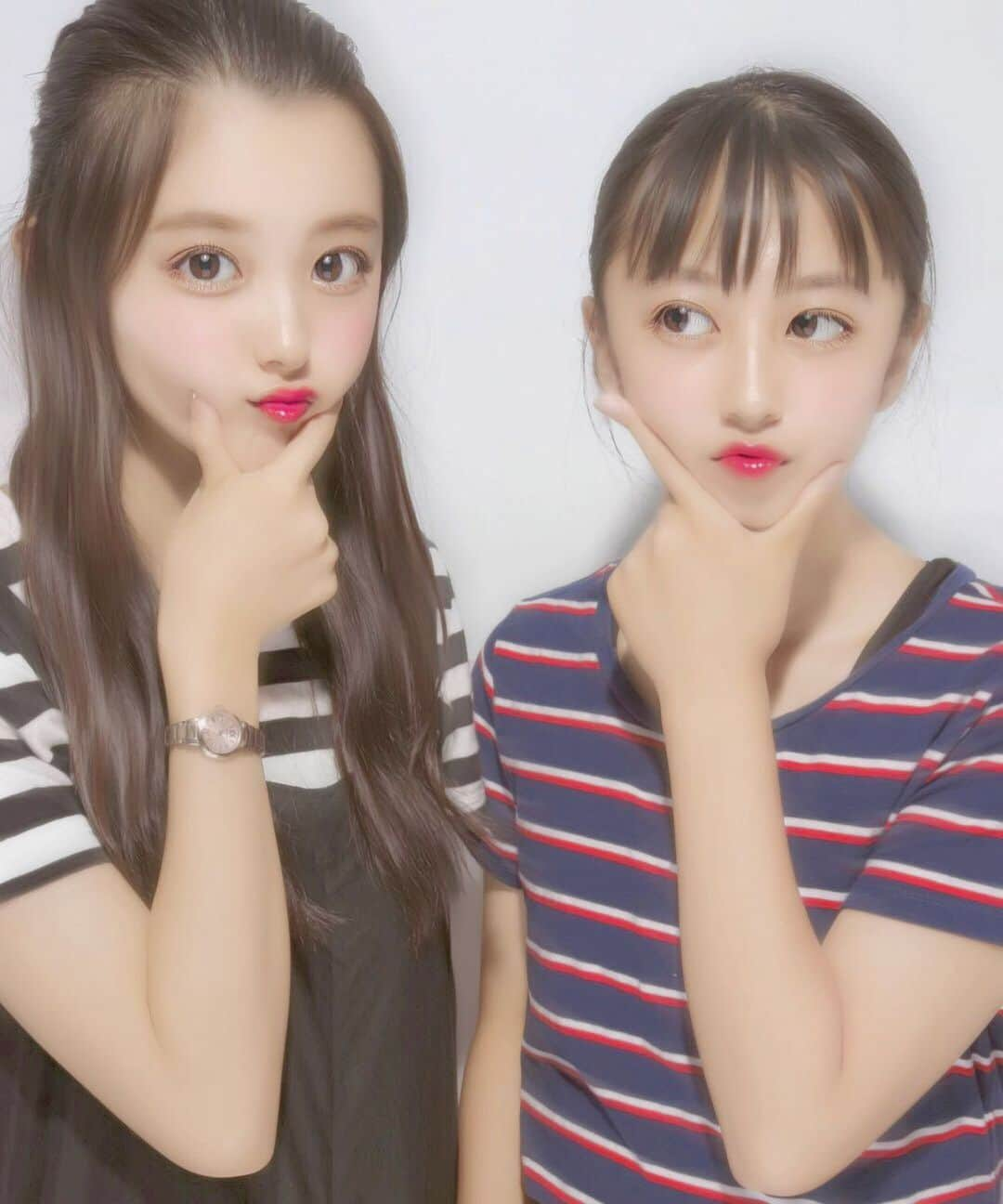 悠花さんのインスタグラム写真 - (悠花Instagram)「姉妹プリ👯‍♀️💓 ・ #姉妹プリ#model#悠花#松尾悠花#haruka#instagood #lol#hair#make#fashion#Love#enjoy」8月5日 21時56分 - haruka_217_