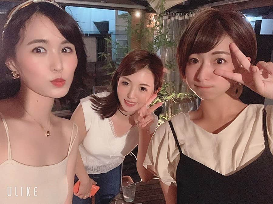 稲富菜穂さんのインスタグラム写真 - (稲富菜穂Instagram)「ユニバ以来のコスロボ🤖💕. . いつ会っても癒されるし、 愛が溢れすぎて帰りが大変😢. . ２人に会えると頑張ろうって思えるよいつもありがとう☺️💕. . りなちゃんB.D🎂🎉✨. 幸せな歳になりますように👏. だ〜〜〜いすきだ〜🗣. . #東京 #tokyo #神楽坂 #ビアガーデン #コスロボ #コスメティックロボット #ファミリー #変わらず元気 #大好き #好き」8月5日 22時35分 - inatomi74