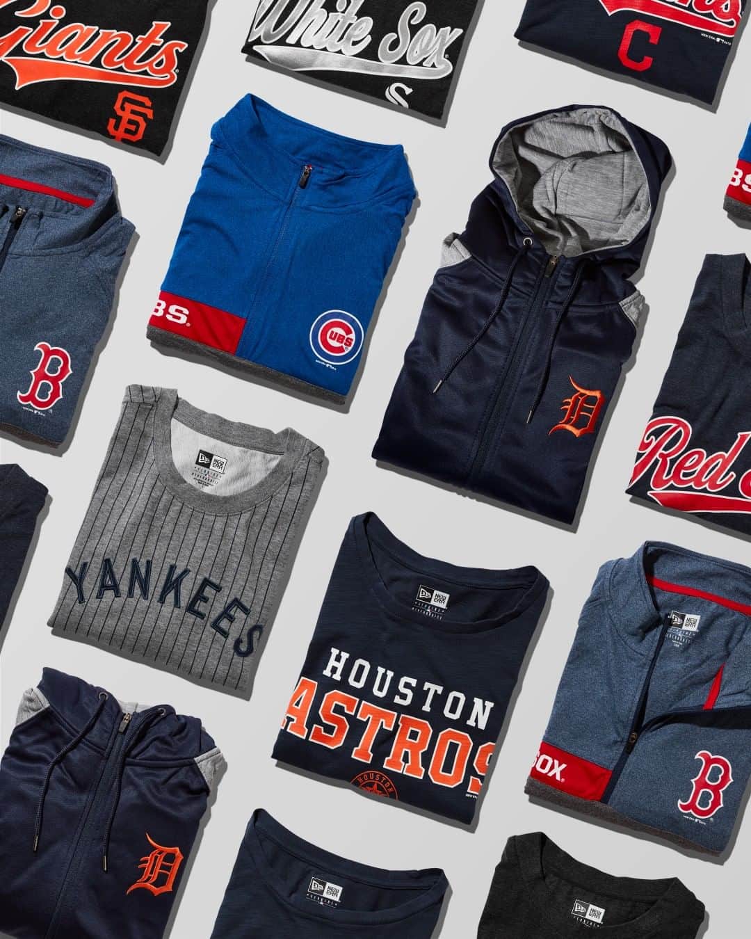 ニューエラ・キャップのインスタグラム：「Back your team all year long with our #NewEraCap MLB Apparel. Select teams available at neweracap.com」
