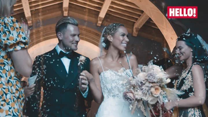 レオナ・ルイスのインスタグラム：「A little peek into our special day ✨ thank you @theofficialsting & @trudiestyler for allowing us & our loved ones to make amazing memories at your gorgeous Tuscan home surrounded by nature, music and beautiful energy. The past few weeks have been the hardest times that @dennisjauch & I have faced together with the loss of his amazing father Lutz. We felt him with us every moment of this day, surrounding us with love and blessings. This day is dedicated to his memory and dedicated to the love that he constantly showed us. Everyday is a gift, fill it with love always 🌸 🎥 @grantmaz」