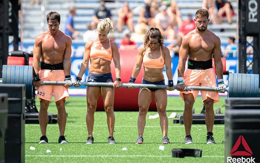 Camille Leblanc-Bazinetさんのインスタグラム写真 - (Camille Leblanc-BazinetInstagram)「Alec: “wanna be on our team” “  The rest is now history!!! This was the most fun I’ve ever had at the crossfit games!! Getting second is just the cherry on top!! I really believe that life is all about connecting with each other’s, creating memories, learning and getting inspired by each other to become better people! “  We did the best we could and that’s cool but the experience and the bound that we’ve built over the past couple week is something that I will be grateful for a lifetime!!! “  My teammate are literally some of the most giving selfless, badass and toughest person I know! Just some really really freaking high class act and quality people!! “  I’m already all emotional that I won’t see them tomorrow 😭♥️⭐️ “  Thanks for everyone who reached out , your support meant the world to us and still does we are filled with love and gratitude 🙏🙌🏽⭐️」8月5日 23時37分 - camillelbaz