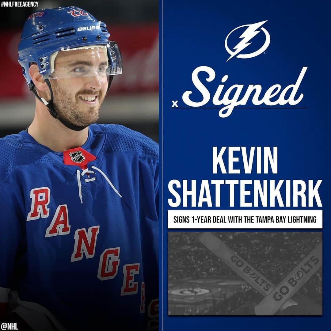 NHLさんのインスタグラム写真 - (NHLInstagram)「The @tblightning add Kevin Shattenkirk! (@shattdeuces) #NHLFreeAgency」8月5日 23時41分 - nhl