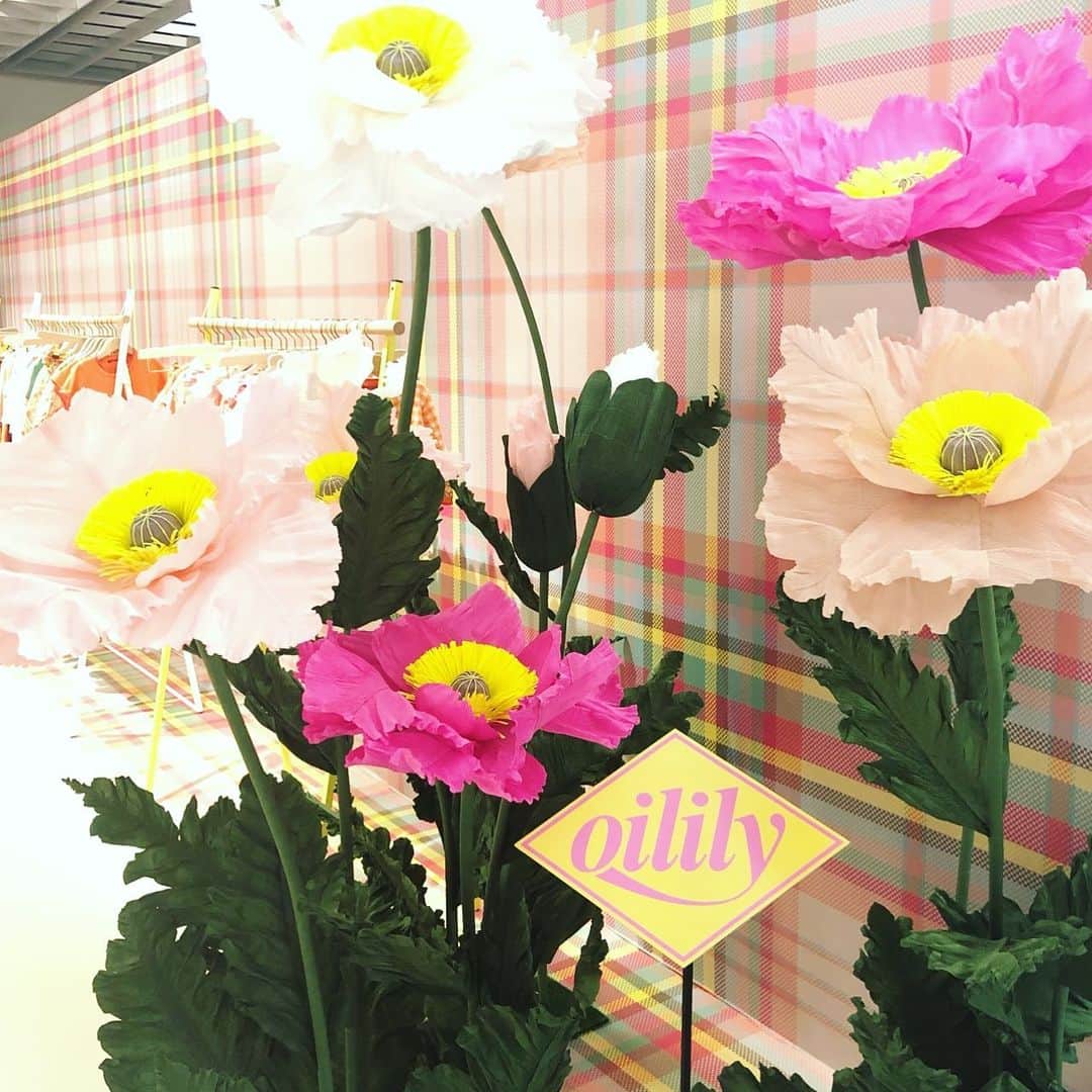 オイリリーさんのインスタグラム写真 - (オイリリーInstagram)「Flower bomb! These Oilily flowers are designed by: @mio_gallery for our last exhibition @pittimmagine where we met new retailers & Oilily lovers. ⁠How pretty! 🌸🌷🌺 ⁠⠀ #oilily #oililyworld #newcollection #ss20 #sneakpeek ⁠⠀ #paperflowers」8月5日 23時53分 - oililyworld