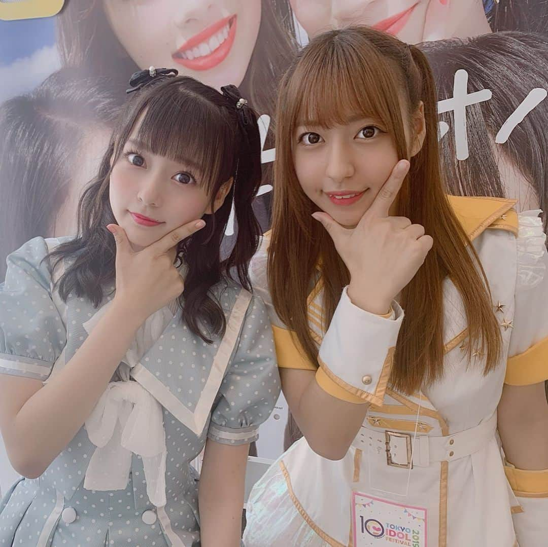 河合くるみさんのインスタグラム写真 - (河合くるみInstagram)「・ ・ ＝LOVEの齊藤なぎささん🐰 ・ ずーっとすきでやっとすきですって伝えられた、、、♡ ちっちゃかったかわいかった😭 誰がみてもアイドル界でいちばんかわいいです。 ・ なぎささんときあらさんと2人メインで歌ういらないツインテールが最高です😭💓 好きな曲の｢部活中に目が合うなって思ってたんだ｣も聞けてはっぴー！！ ・ ・ 幸せなきもちでおやすみ(｡-_-｡)💤 ・ #エラバレシ #河合くるみ #イコラブ #齊藤なぎさ #なーたん #tif2019 #idol #live #summer #followme #gn」8月6日 0時11分 - 6v6_krm