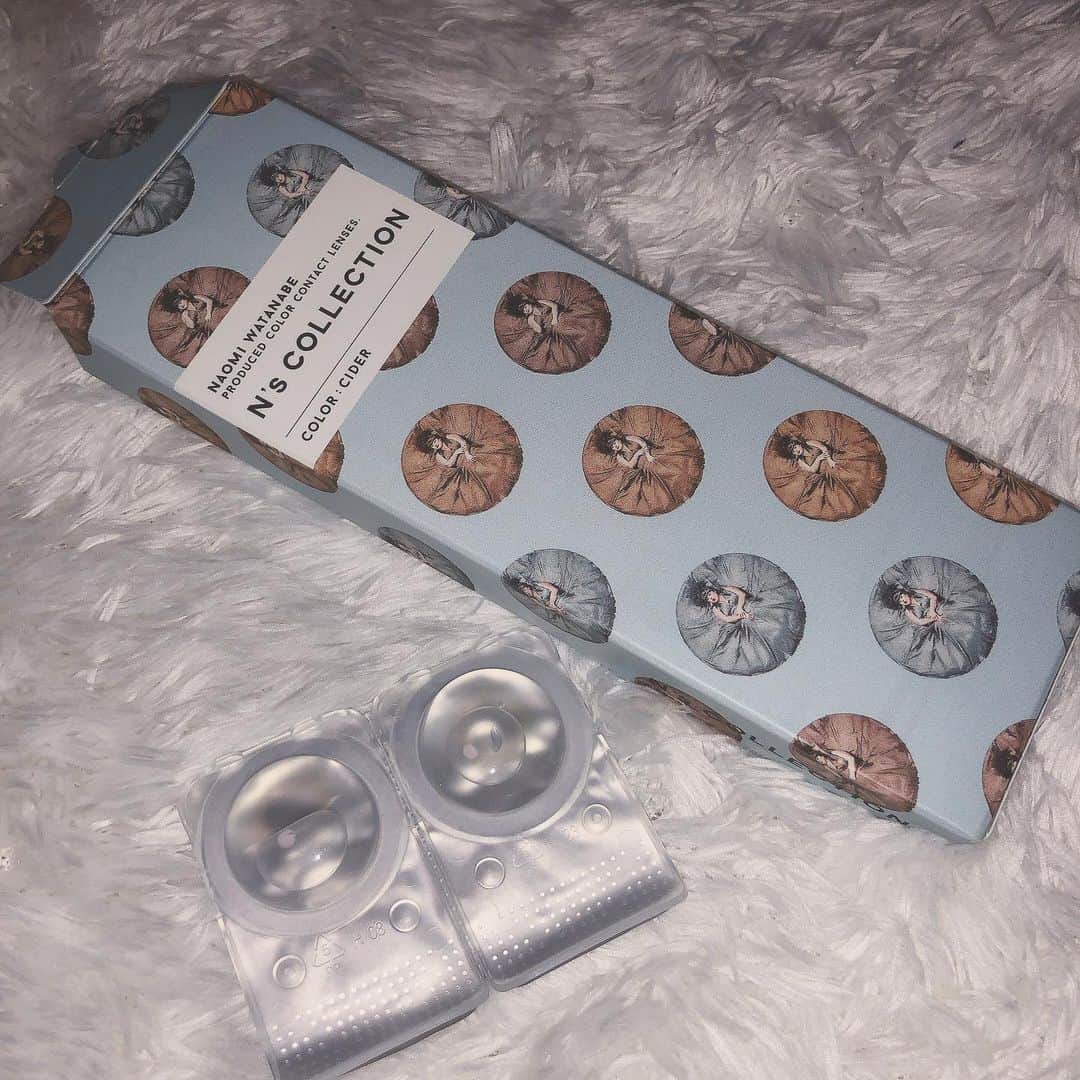 のインスタグラム：「カラコン👀 #colorcontacts#nscollection#cider#nanamitanabe」